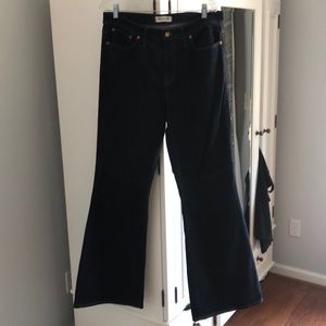 Madewell Dark Wash Flare Jeans 32